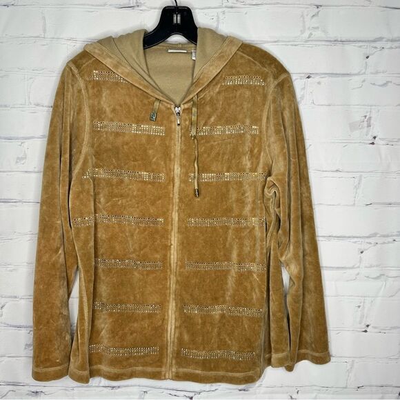 Chico’s Zenergy size 2/medium brown jacket - Picture 1 of 6